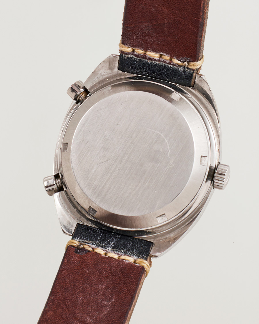 Heuer Pre-Owned Autavia 15630 MH Orange Boy Steel Black