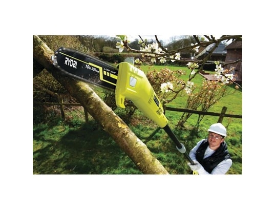 RYOBI - Perche élagueuse électrique Pack élagueur électrique sur perche rpp755e - chaîne 25cm po...