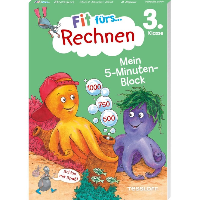 Fit fürs... Rechnen - Mein 5-Minuten-Block - 3.Klasse