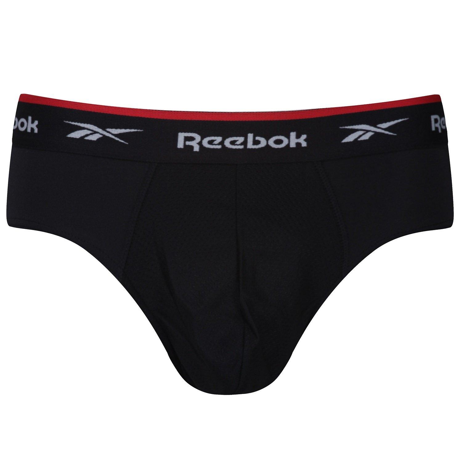 Reebok 3 Pack Wiggins Briefs Mens