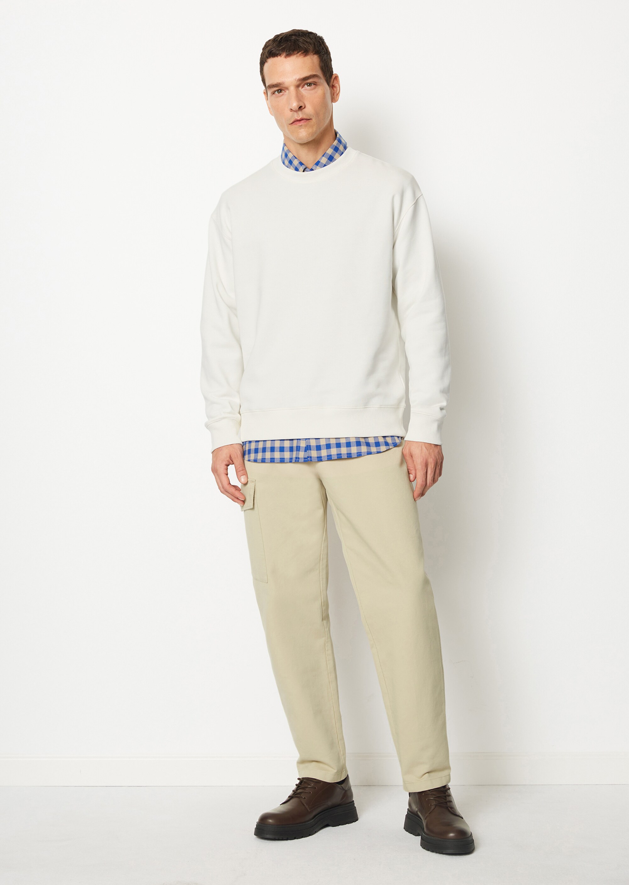 Sweatshirt relaxed aus reiner Bio-Baumwolle