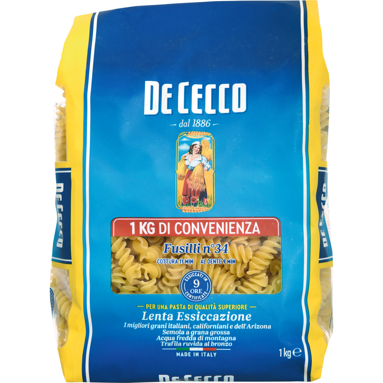 De Cecco Fusilli 1 kg