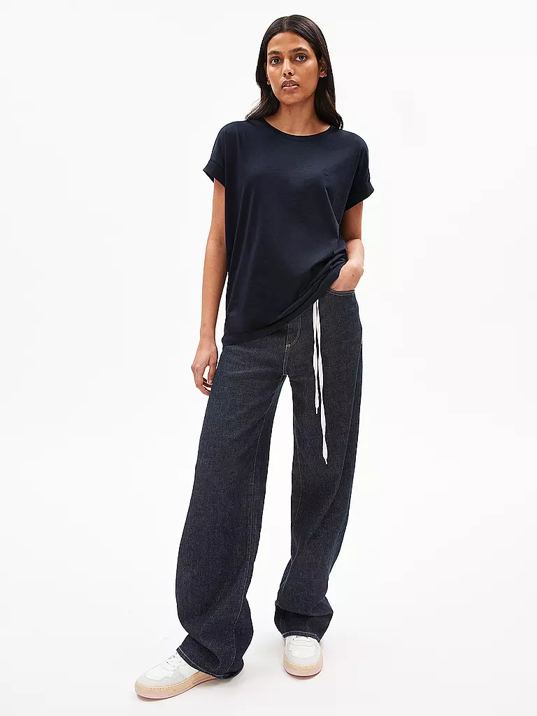 ARMEDANGELS T-Shirt IDAARA dunkelblau