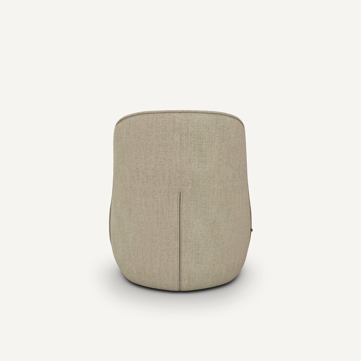 AM.PM<br>Poltrona giratória em linho chambray, Rosebury