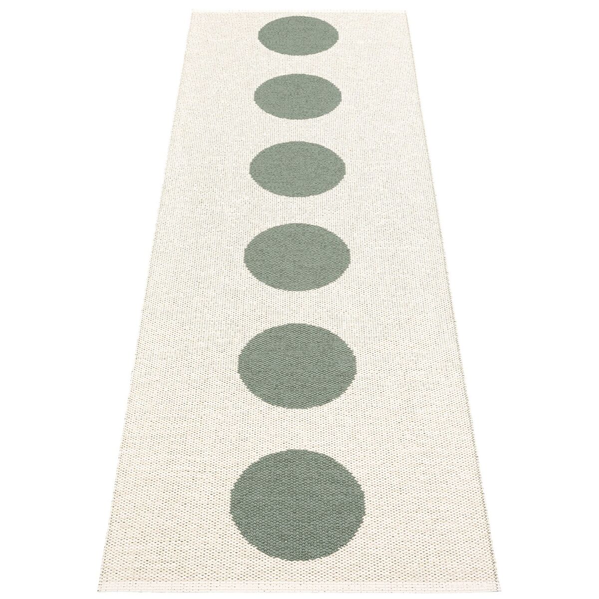 Gulvteppe Vera, 70 x 225 cm, army/vanilla