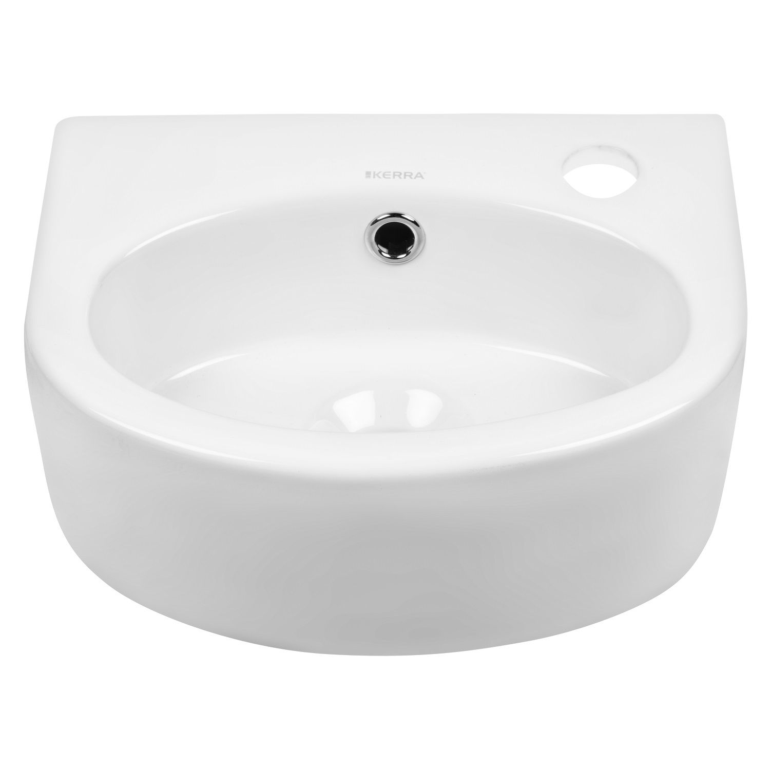 Kerra KR 601 fontein 34x26cm wit met kraangat