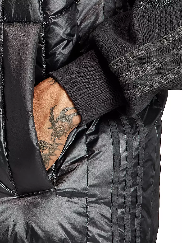 ADIDAS ORIGINALS Daunensteppgilet schwarz