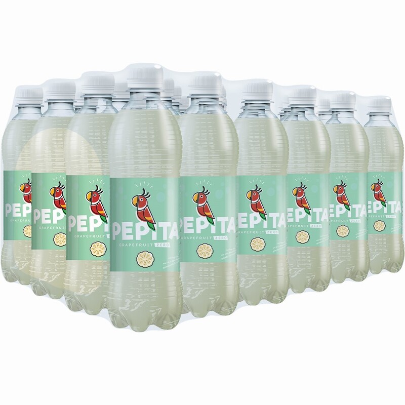 Pepita Grapefruit Zero, 50 cl, 24 Stück