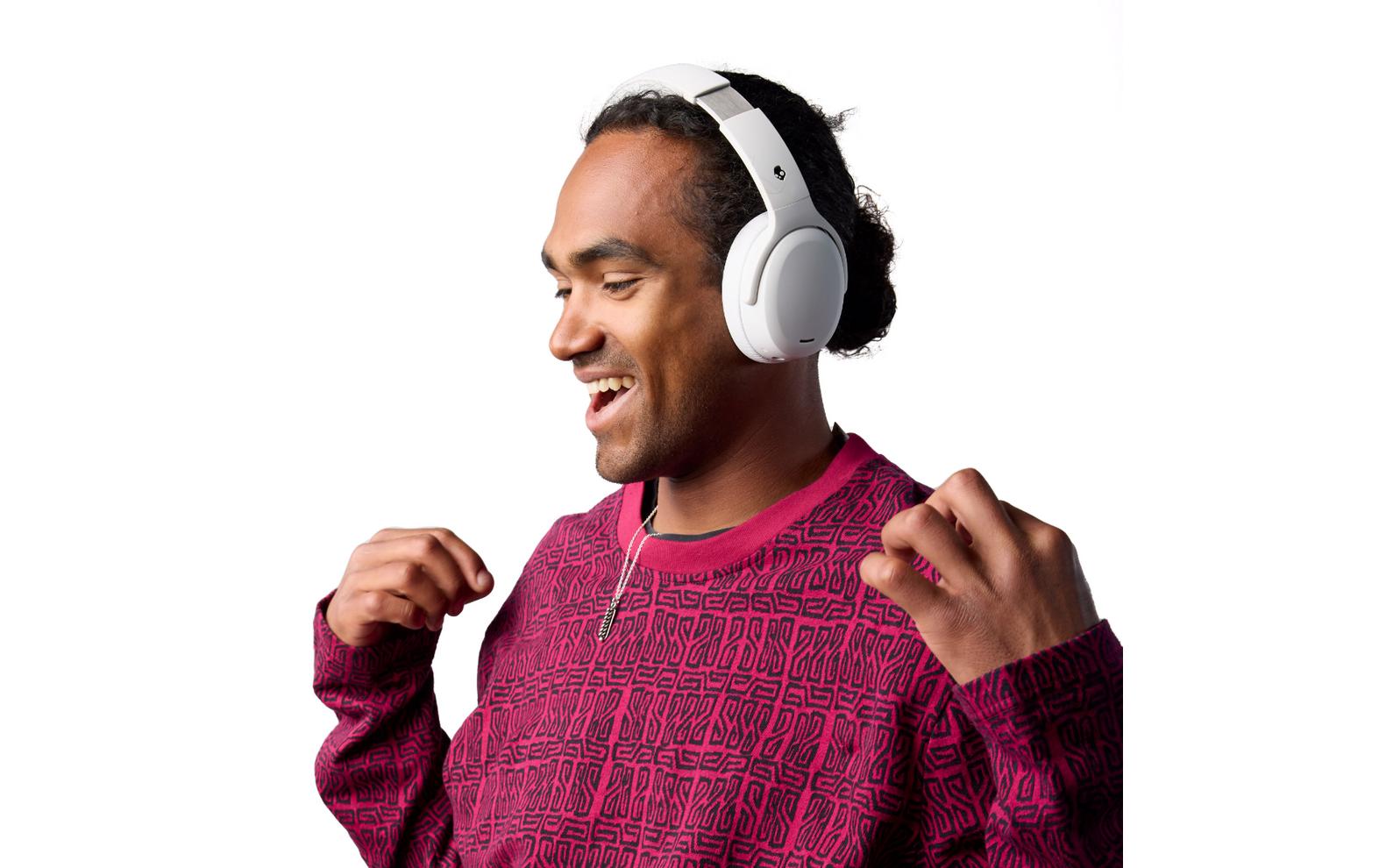 Wireless Over-Ear-Kopfhörer Crusher ANC 2 Weiss<br>Sensory Bass-Kopfhörer mit aktiver Geräuschunterdrückung