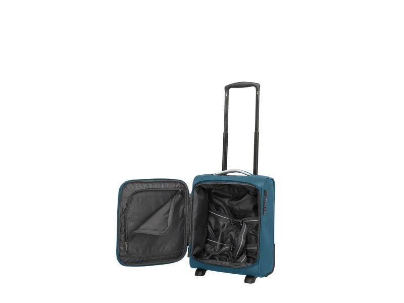 travelite Jetpack Trolley S Easy 2w Petrol Reisekoffer