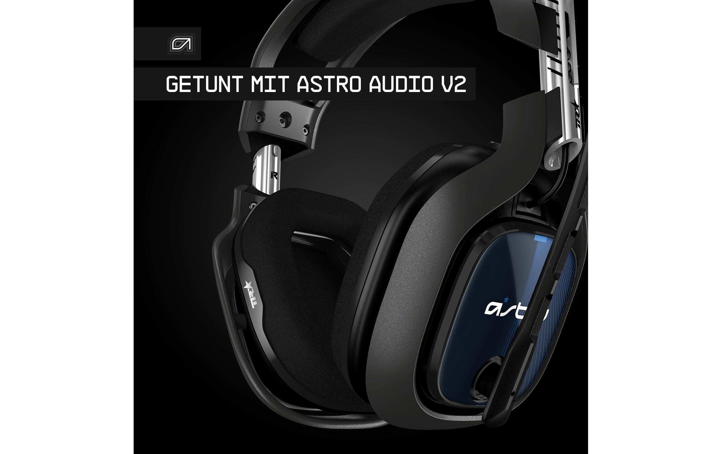 Headset Astro A40 TR Blau<br>Bequemes Gaming-Headset
