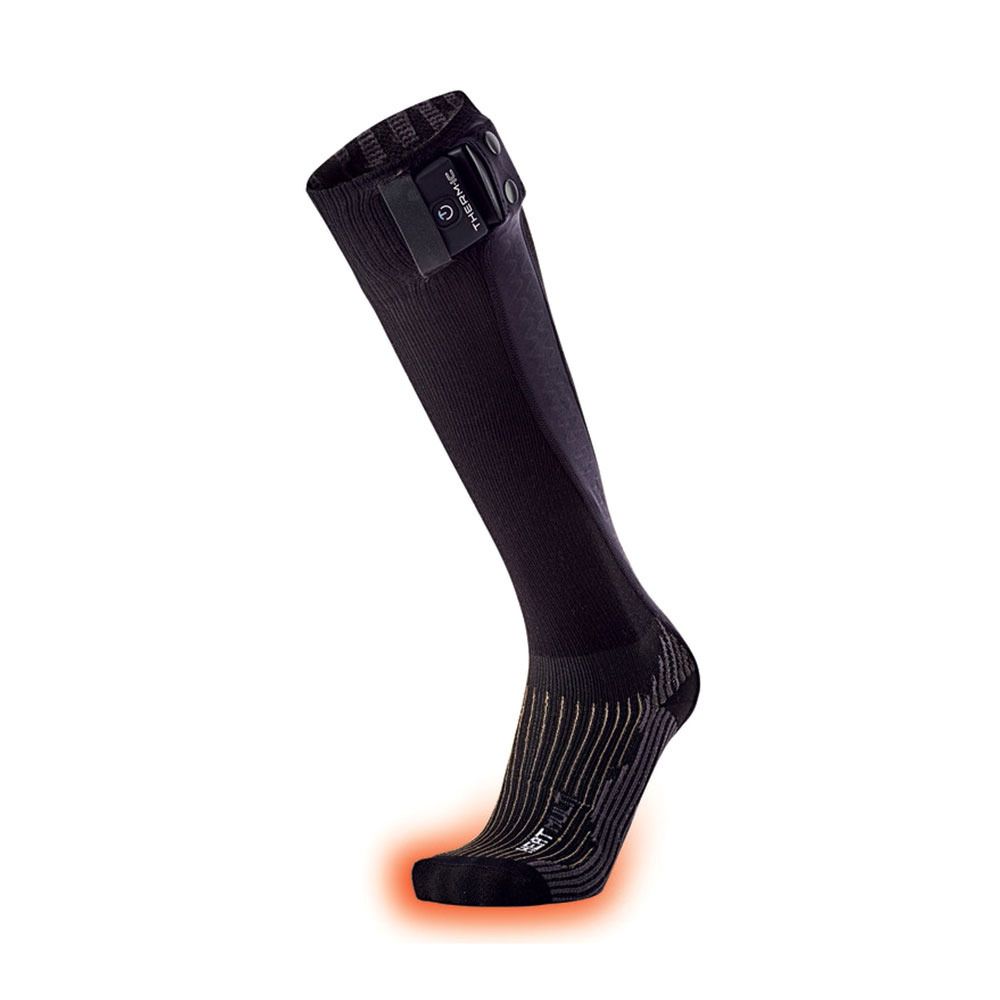 Therm-ic POWSOCKS HEAT MULT - Chaussettes chauffantes + Batteries S-700B black