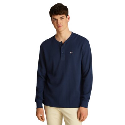 Tee-shirt à manches longues homme Tjm Reg Waffle Henley TOMMY HILFIGER