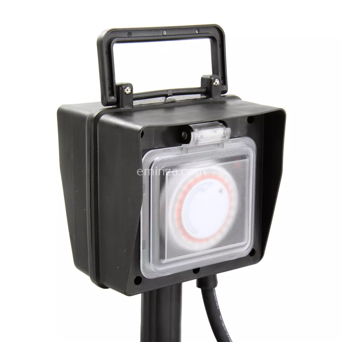 Prise piquet de jardin programmable 2 pôles