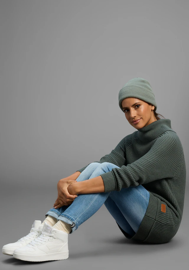 KangaROOS Longpullover , mit Schlitzen am Saum
