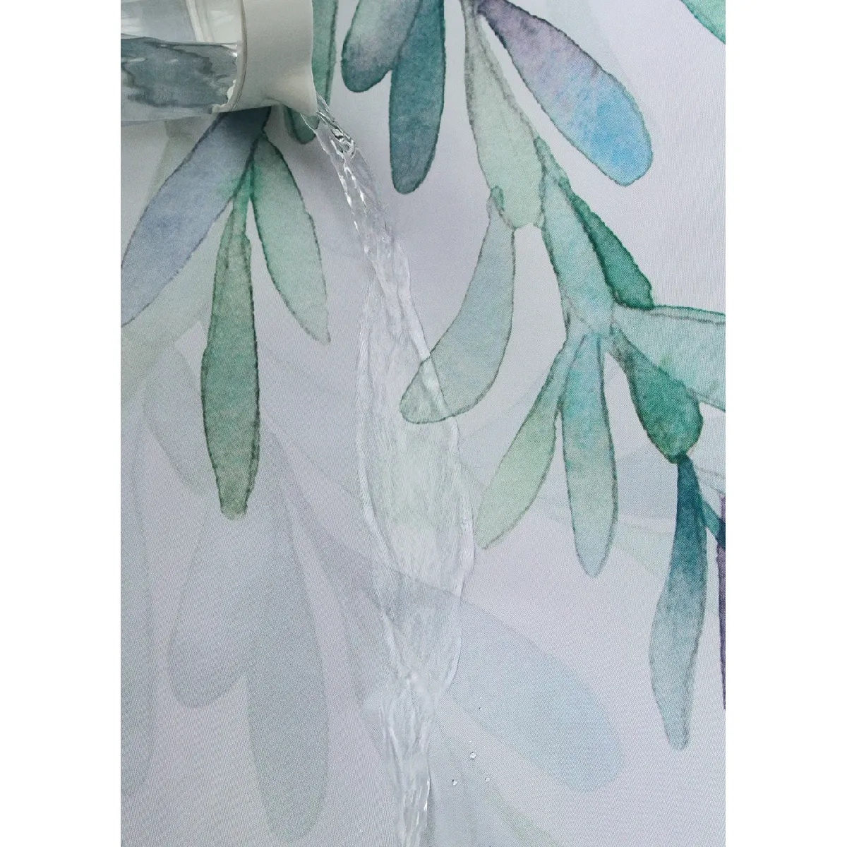 Universal Rideau de douche Feuilles Tropicales - 80x180 cm