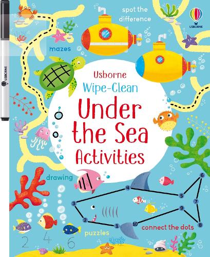 Wipe-Clean Under the Sea Activities - Wipe-clean Activities (Paperback)