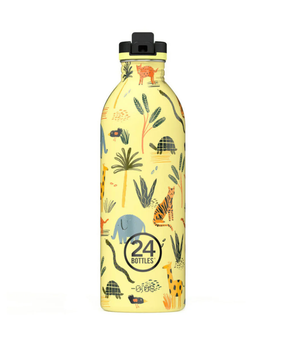 24Bottles  Sports Lid Urban flaske, Light Yellow - 500 ml.