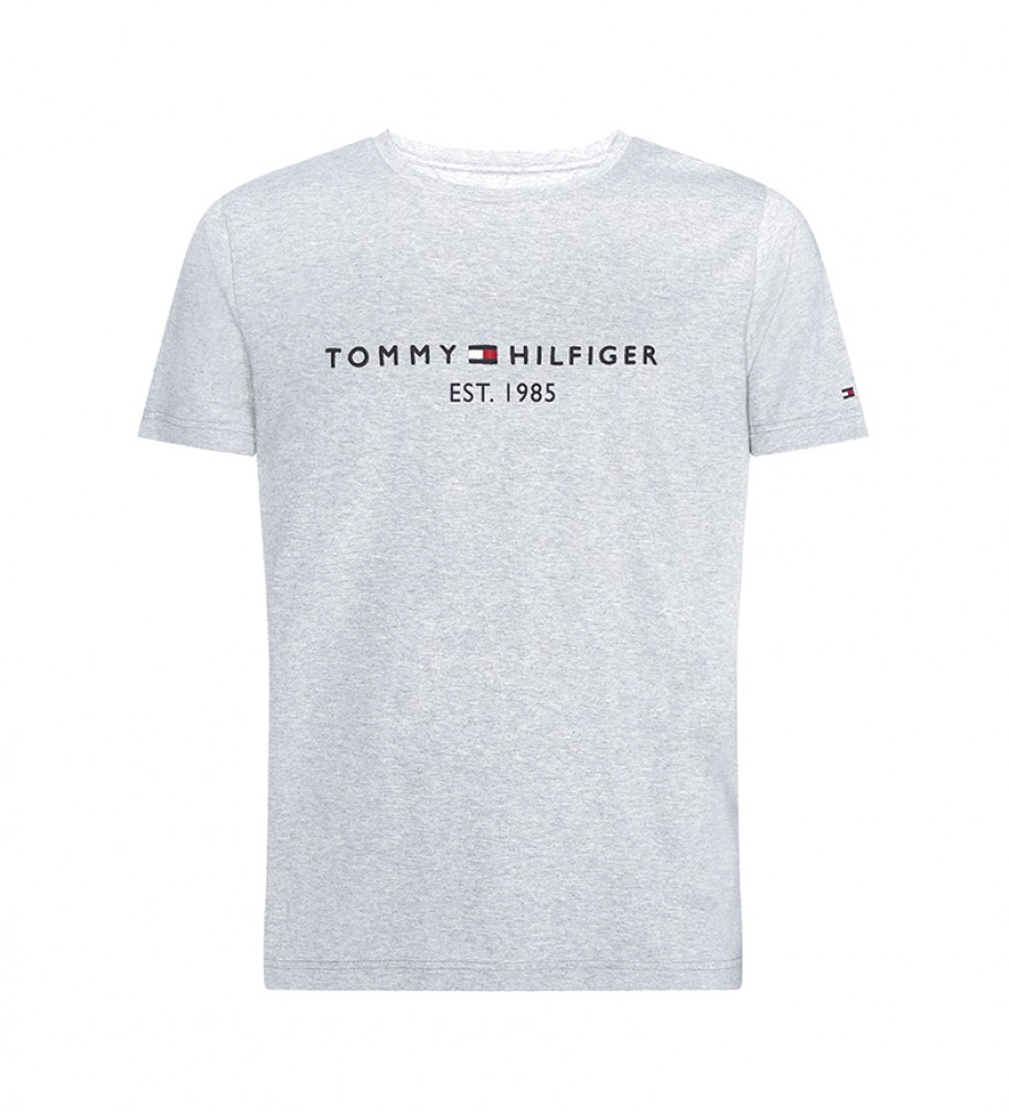 Tommy Hilfiger Camiseta Core Logo cinza