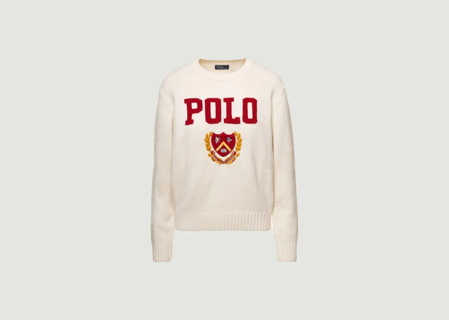Pull en laine à écusson Polo Ralph Lauren