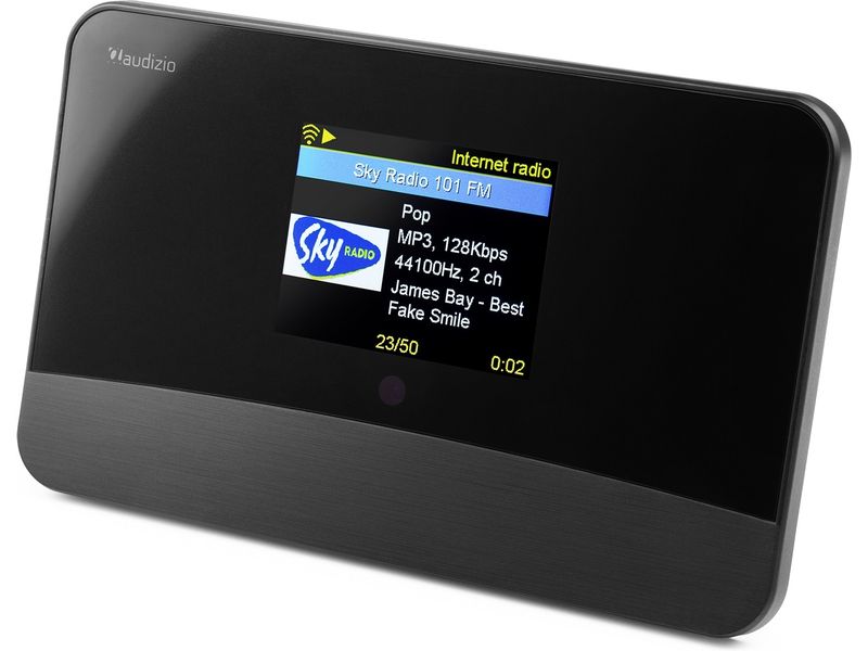 Audizio Radio-Tuner Adapter Livorno Schwarz Internetradio-Adapter mit DAB  und WLAN