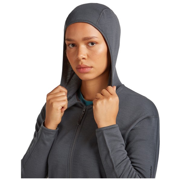 Icebreaker - Women's 360 Realfleece Elem L/S Zip Hoodie - Merinohoodie