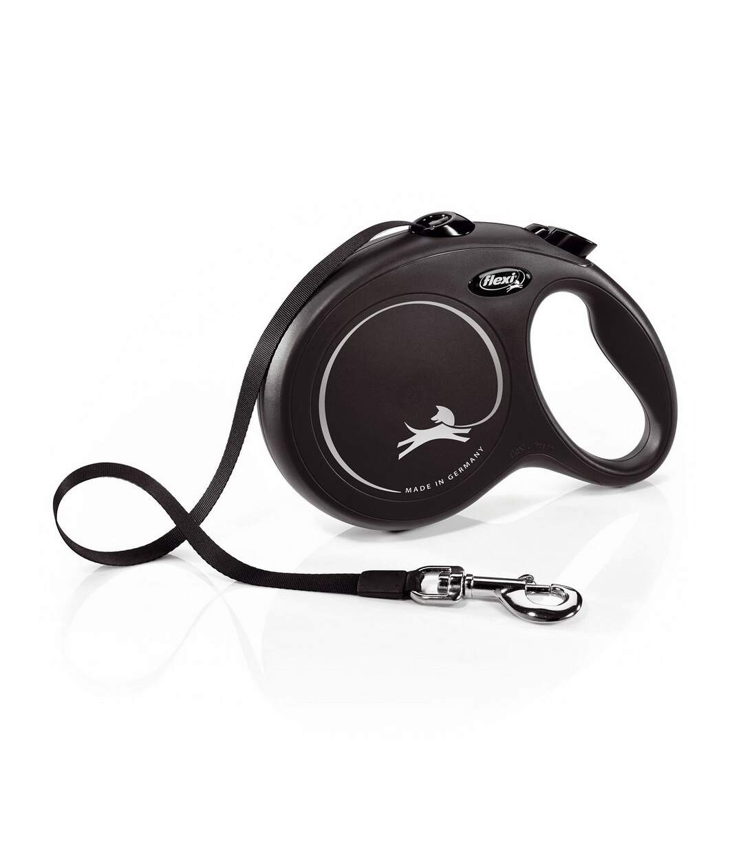 Flexi - Laisse rétractable pour chiens NEW CLASSIC (Noir) (5 m) - UTTL5380