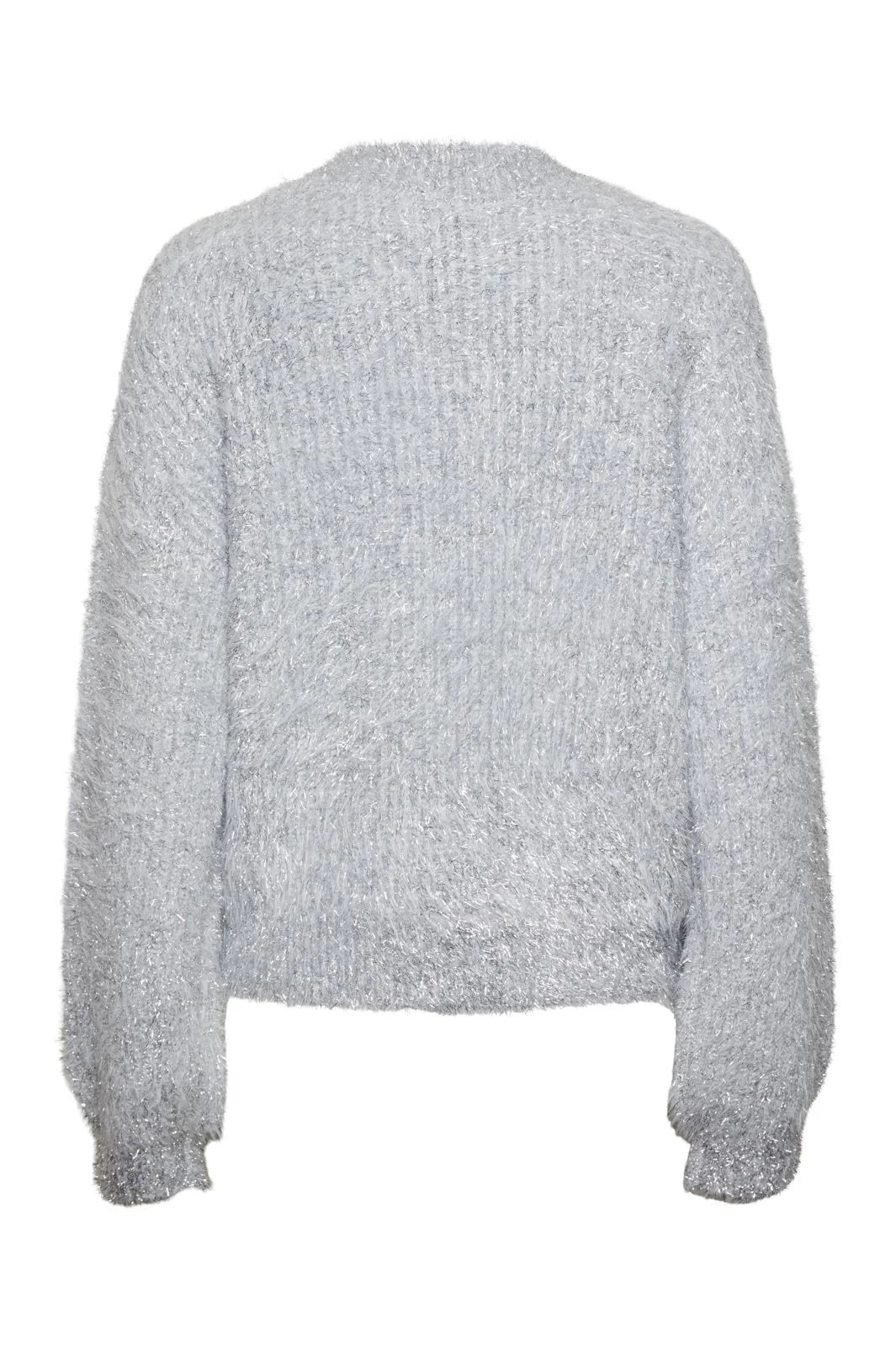Pieces Pcraga Ls O-Neck Lurex Knit