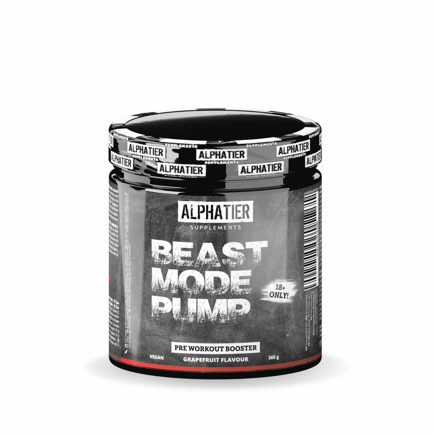 Alphatier Beastmode Pump Pre Workout Booster