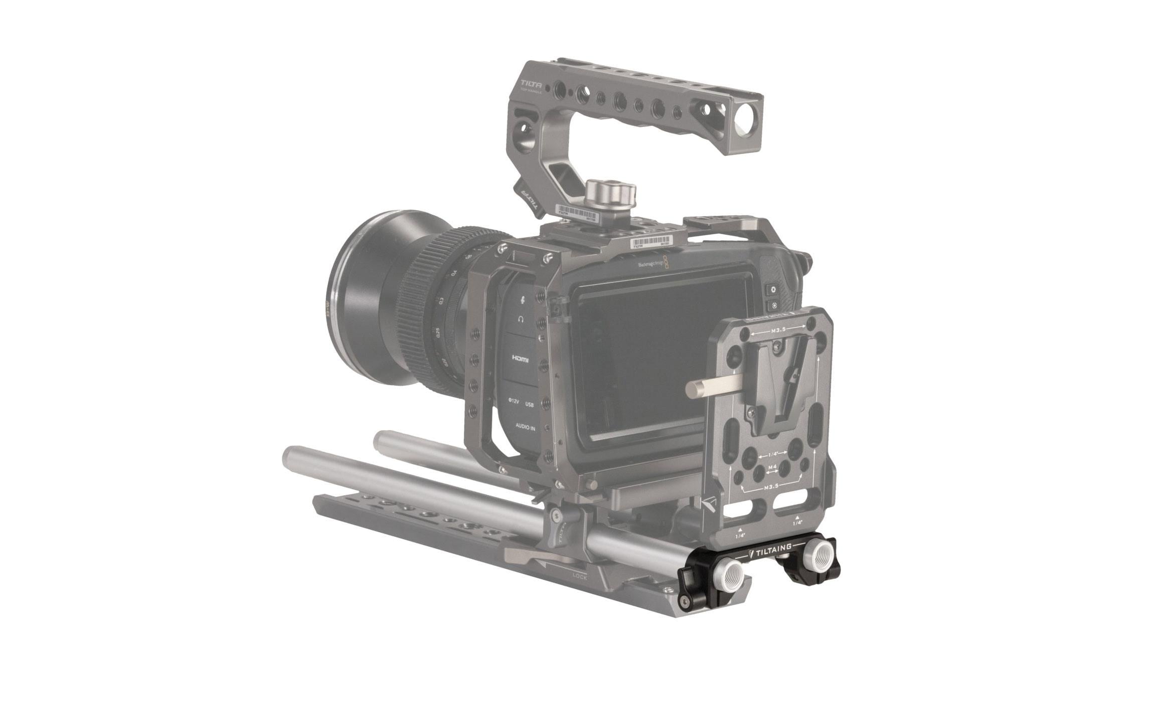 Adapter TA-MBP-RAStabsadapter für Mini-V-Mount-Akkuplatte