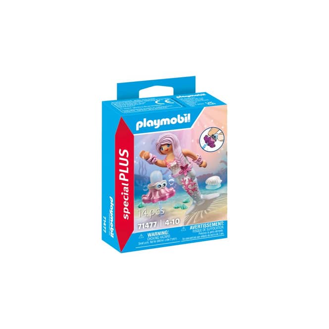Playmobil® 71477 - Meerjungfrau mit Spritzkrake - Playmobil® Special Plus
