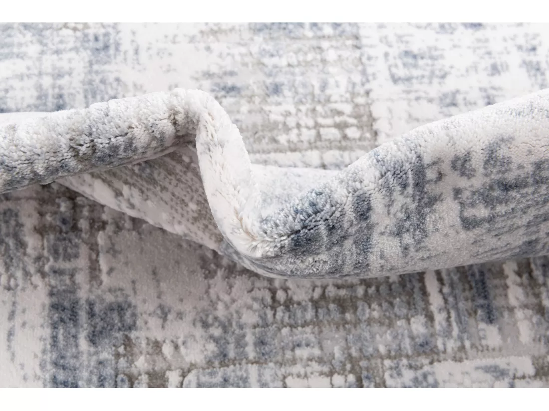 Tapis 245x160 Bleu Davos Excellence