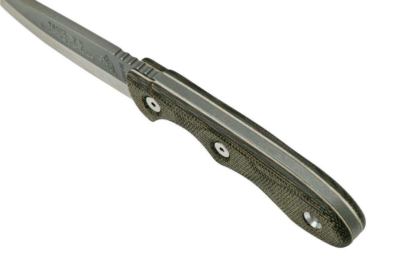 TOPS Knives Mini Scandi 2.5 Rockies Edition, MSK-TBF vaststaand mes