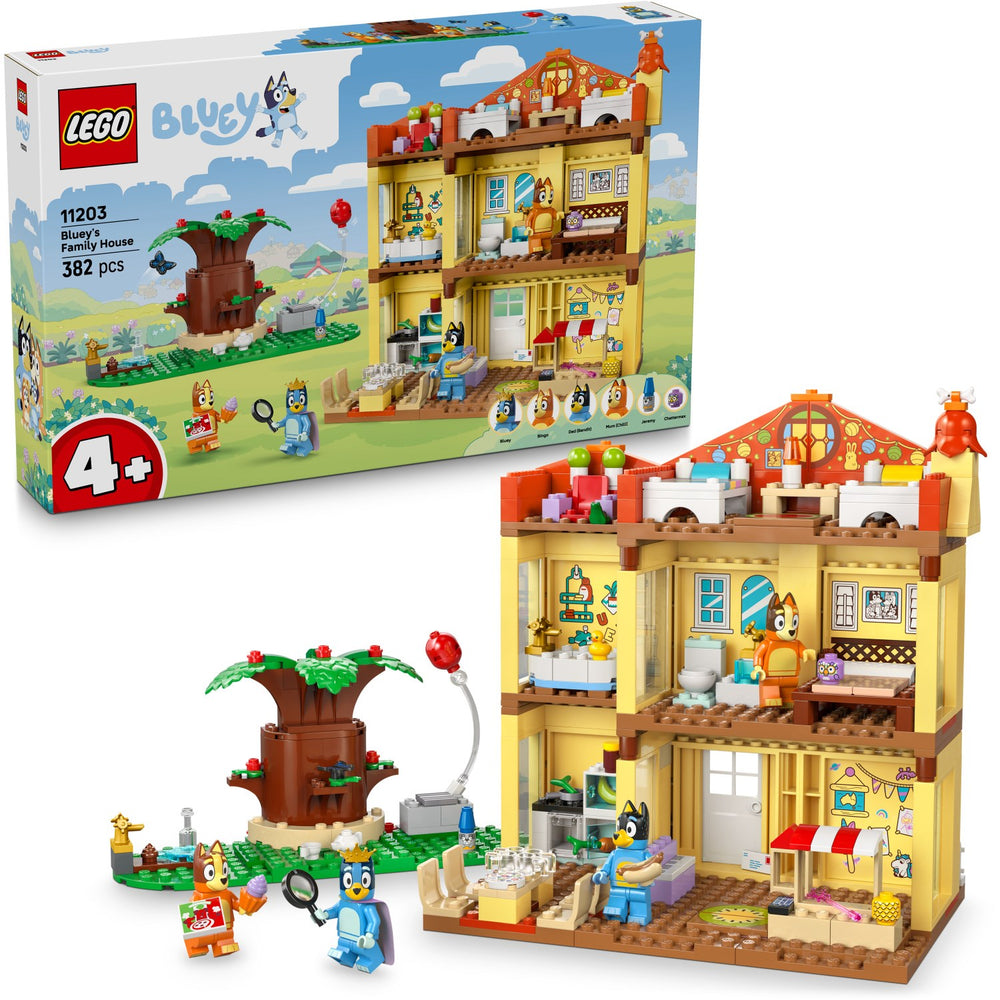 Køb LEGO® Bluey - Blueys Families Hus 11203