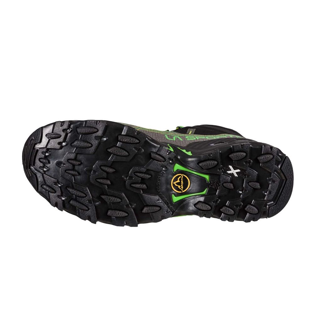 La Sportiva ULTRA RAPTOR II MID GTX - Chaussures randonné Homme metal/flash green