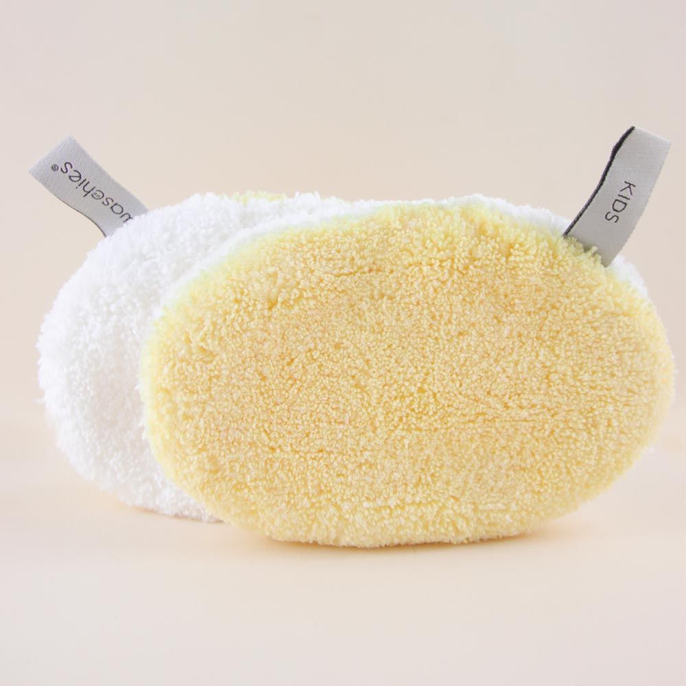 waschies supersofte Waschpads Kinder & Babys 2er Set Pastel Yellow