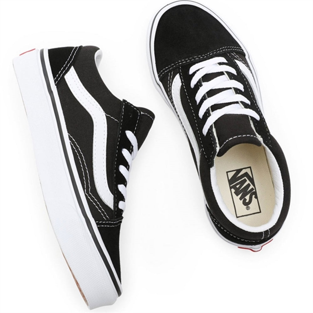 Old Skool Black/True White Sko - VANS → Luksusbaby.dk