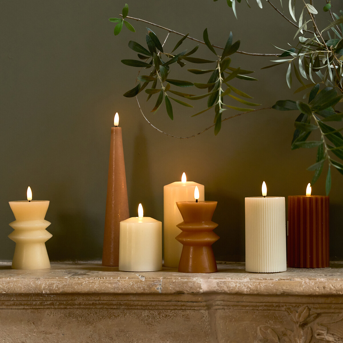 LA REDOUTE INTERIEURS<br>Vela LED H14,5 cm, Caspar