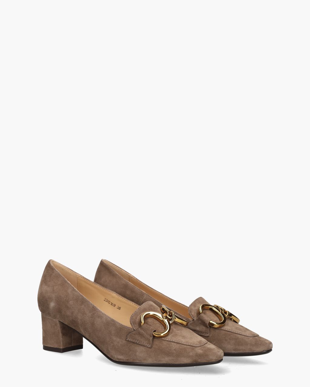 Di Lauro Saskia Taupe Damesloafers