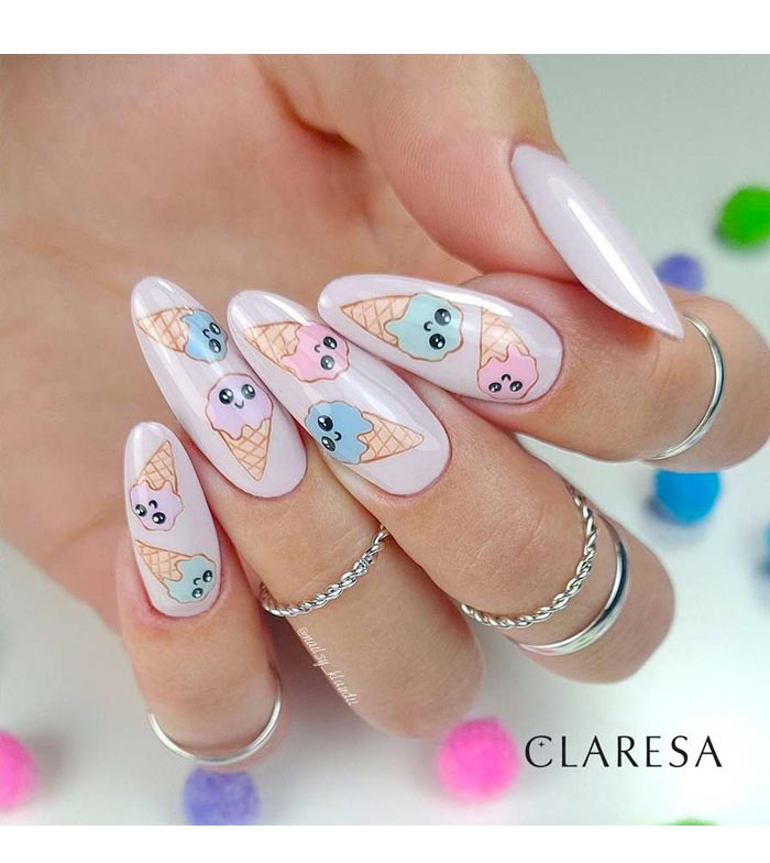 Claresa - Esmalte semi-permanente Soak off - 02: Ice Cream