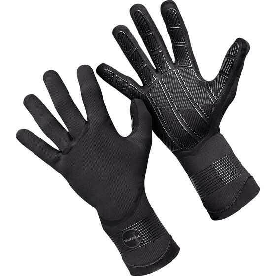 O'Neill Wetsuits Psycho Tech 1.5mm Gloves Black Unisex FA24