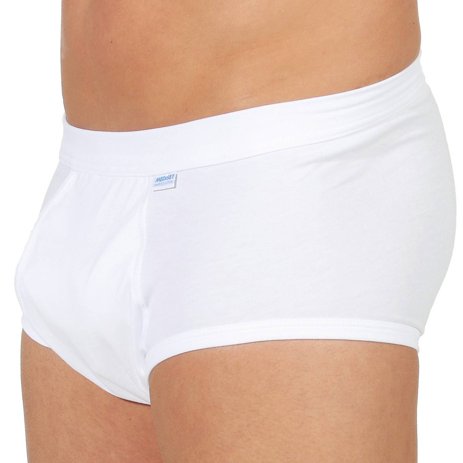 Mediset Interlock-Jersey Herren Hygiene-Slip im 2er-Pack