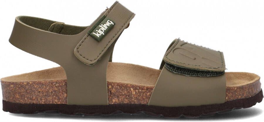 Kipling Guy sandaal kaki Groen Jongens Imitatieleer 31