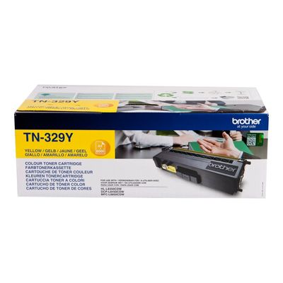 Brother TN329 - jaune - cartouche laser d'origine
