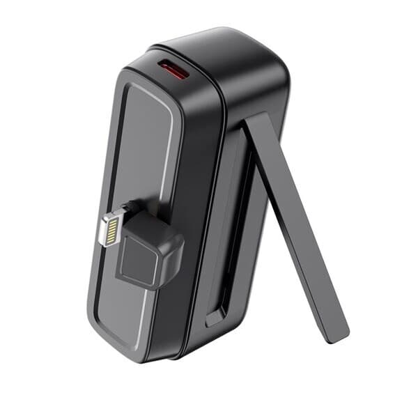 XO Mini Powerbank 20W 5000 mAh med Lightning-stik