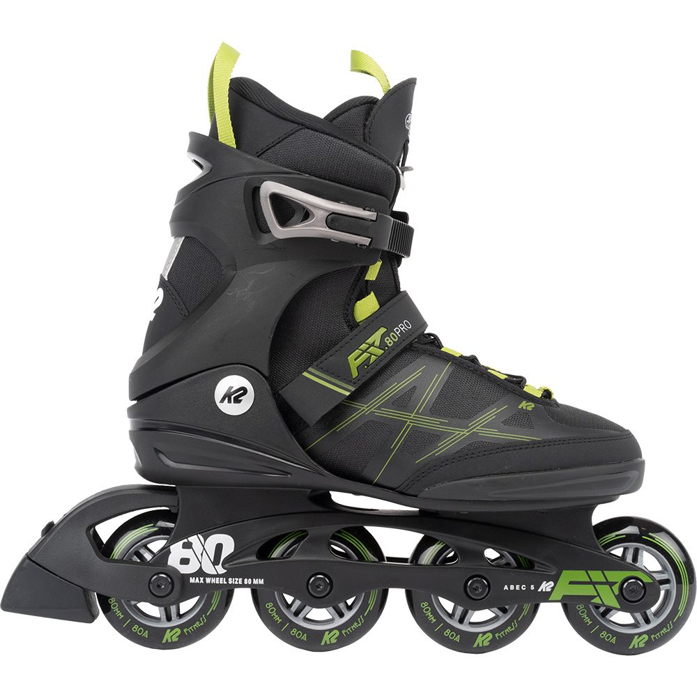 K2 F.I.T. 80 PRO Inlineskates Herren black olive