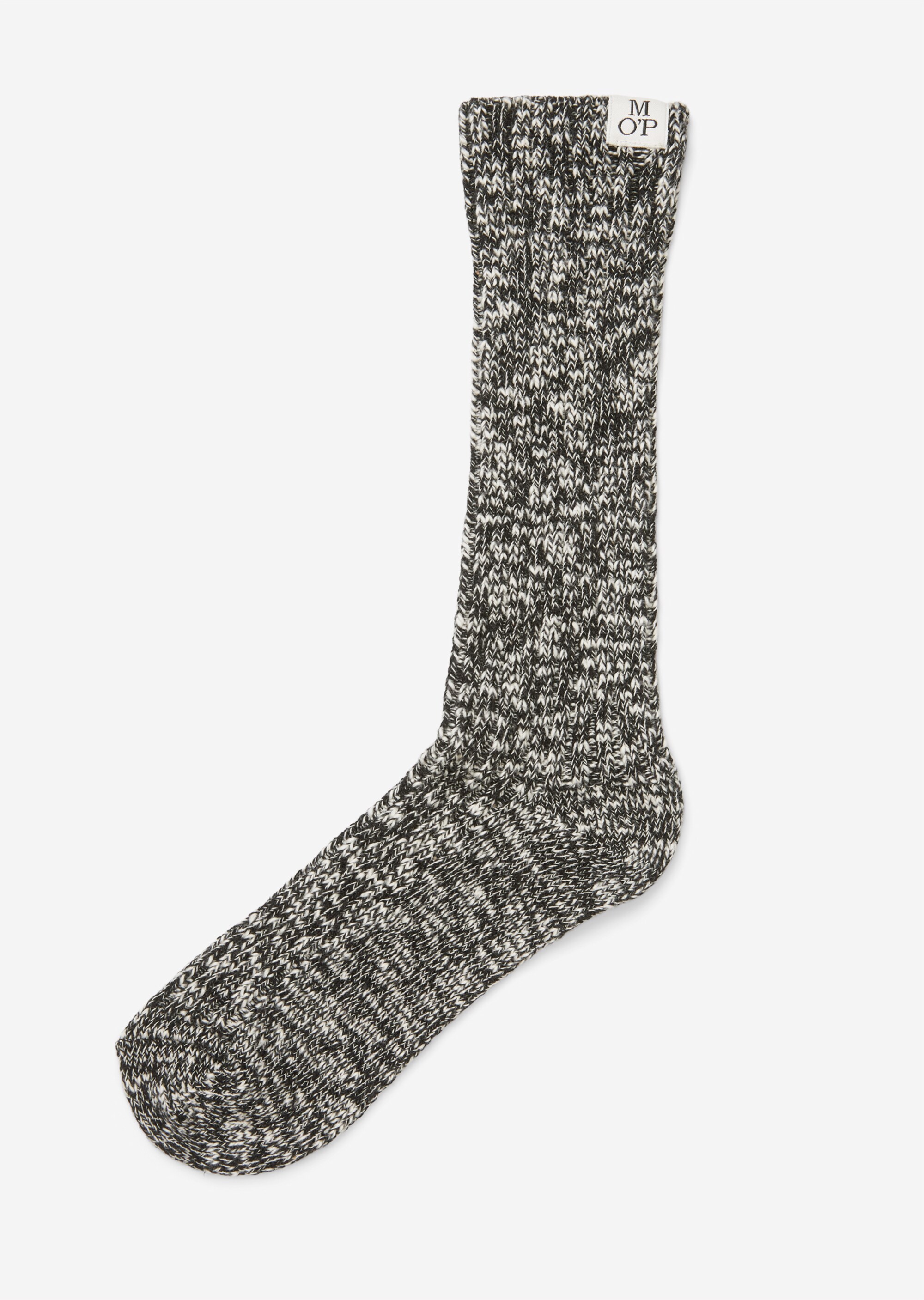 Rippstrick-Socken aus softem Bio-Baumwoll-Mix