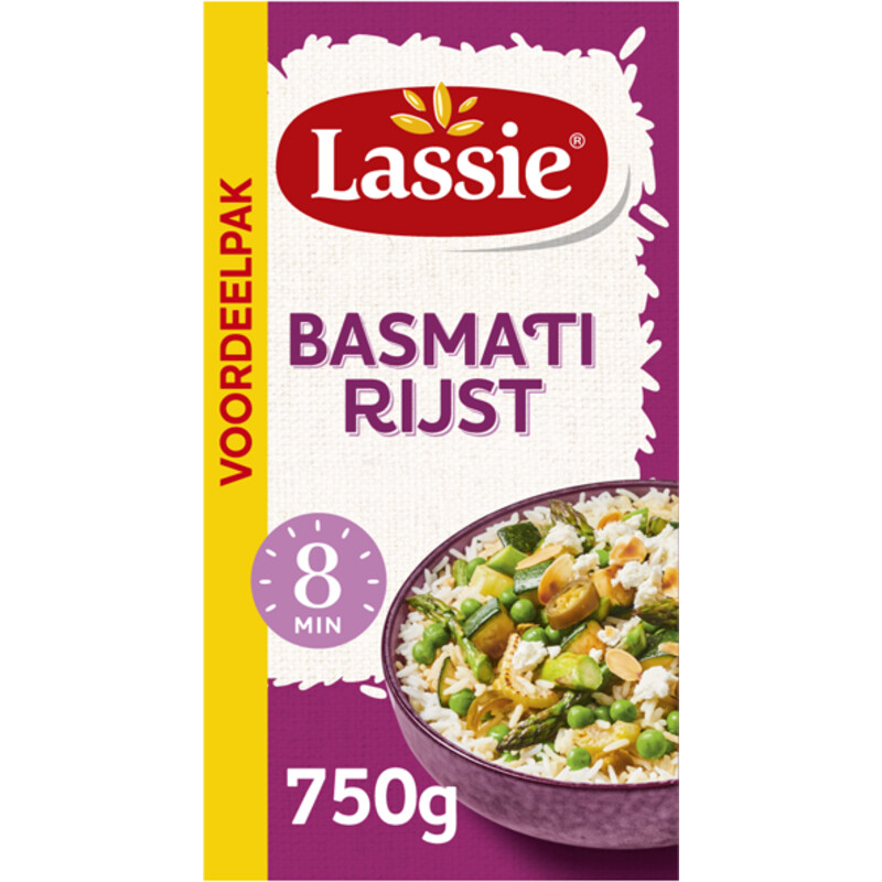 Lassie Basmati rijst voordeelpak