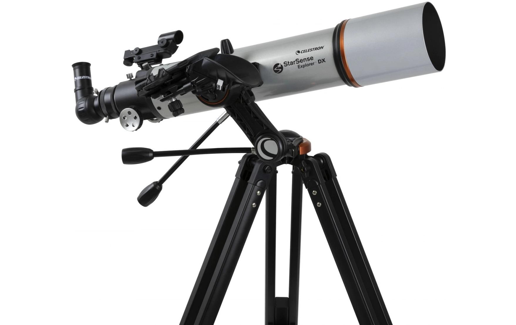 Teleskop StarSense Explorer DX 102<br>Teleskop, das Ihr Smartphone zur Analyse des Nachthimmels und zur Berechnung seiner Position in Echtzeit nutzt