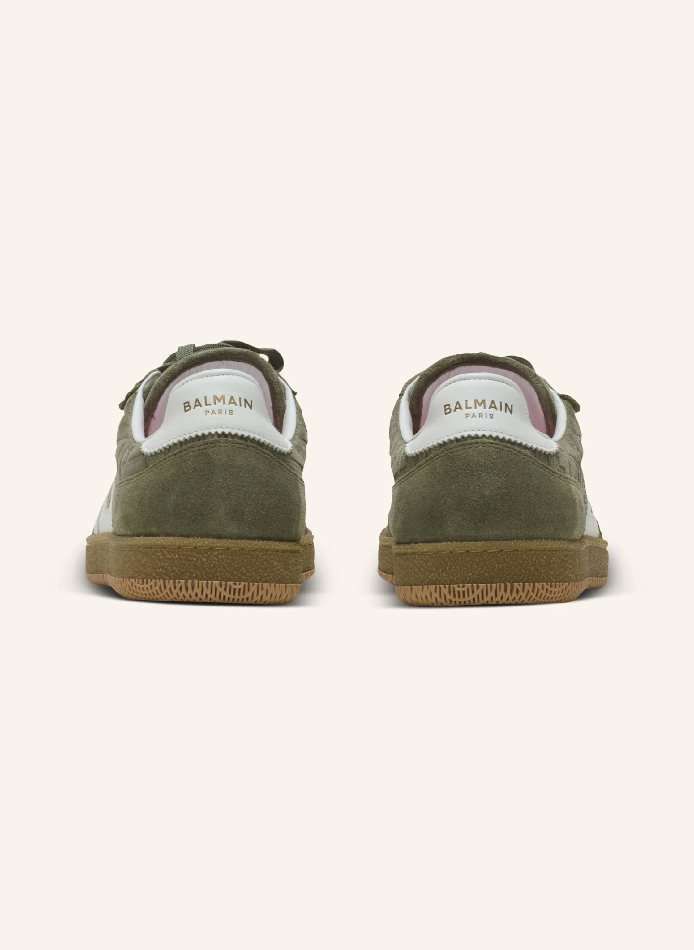 BALMAIN Sneakers Balmain Swan aus Wildleder